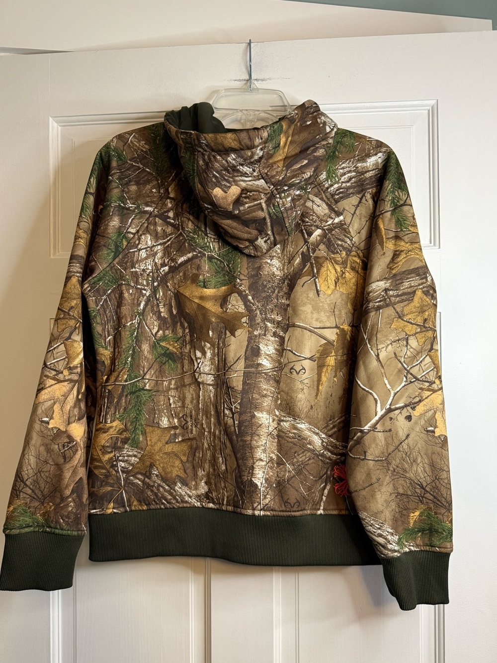 Under Armour Semi-Fitted Coldgear Camo Full Zip Hooded Jacket - Picture 3 of 3